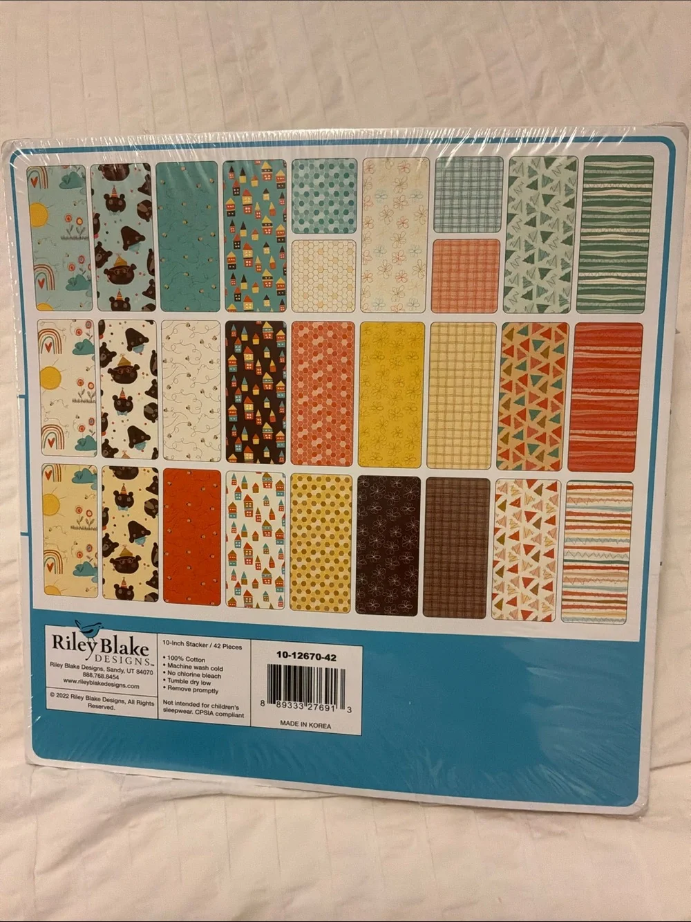Riley Blake Designs, Bumble and Bear Fabric